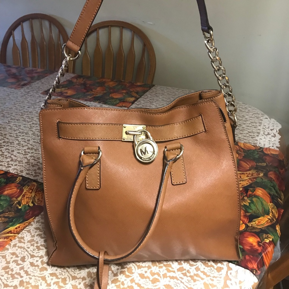 Light brown Michael Kor Purse
